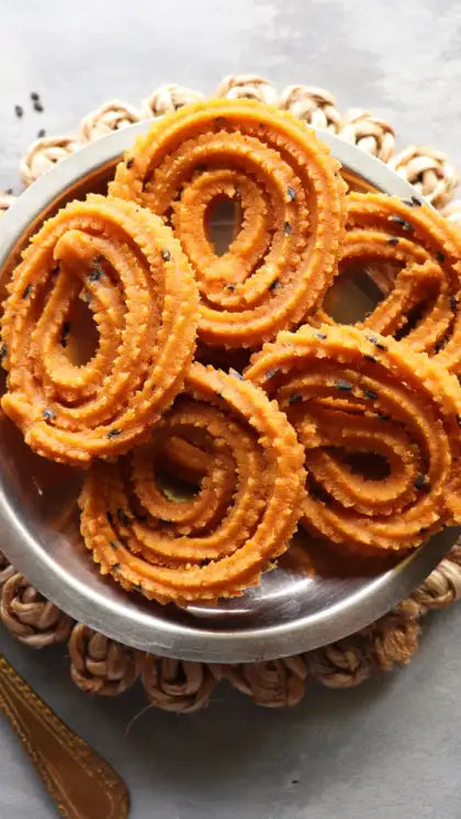 Kerala style Rice Murukku - RED