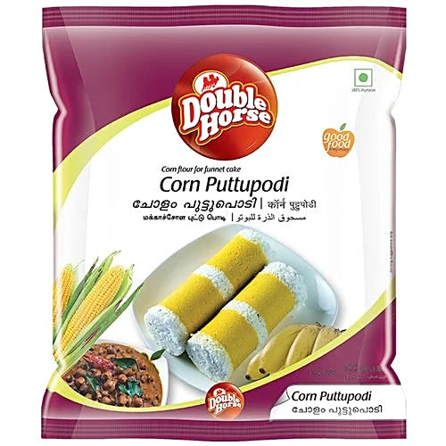 Double Horse Corn Puttupodi 500gm