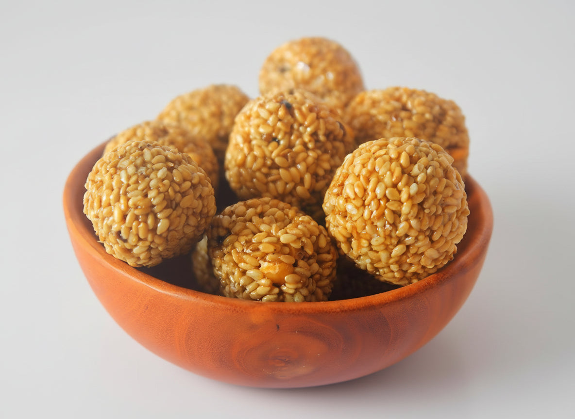 White Ellunda ( white sesame ladoo )എള്ളുണ്ട