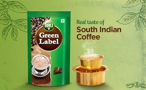 Bru Green Label Ground Coffee | Rich & Strong Blend of Coffee & Chicory(ഫിൽറ്റർ കോഫി )
